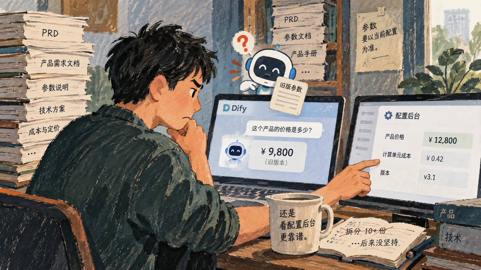 上下文便宜了，知识库答错旧参数的问题还在 封面图
