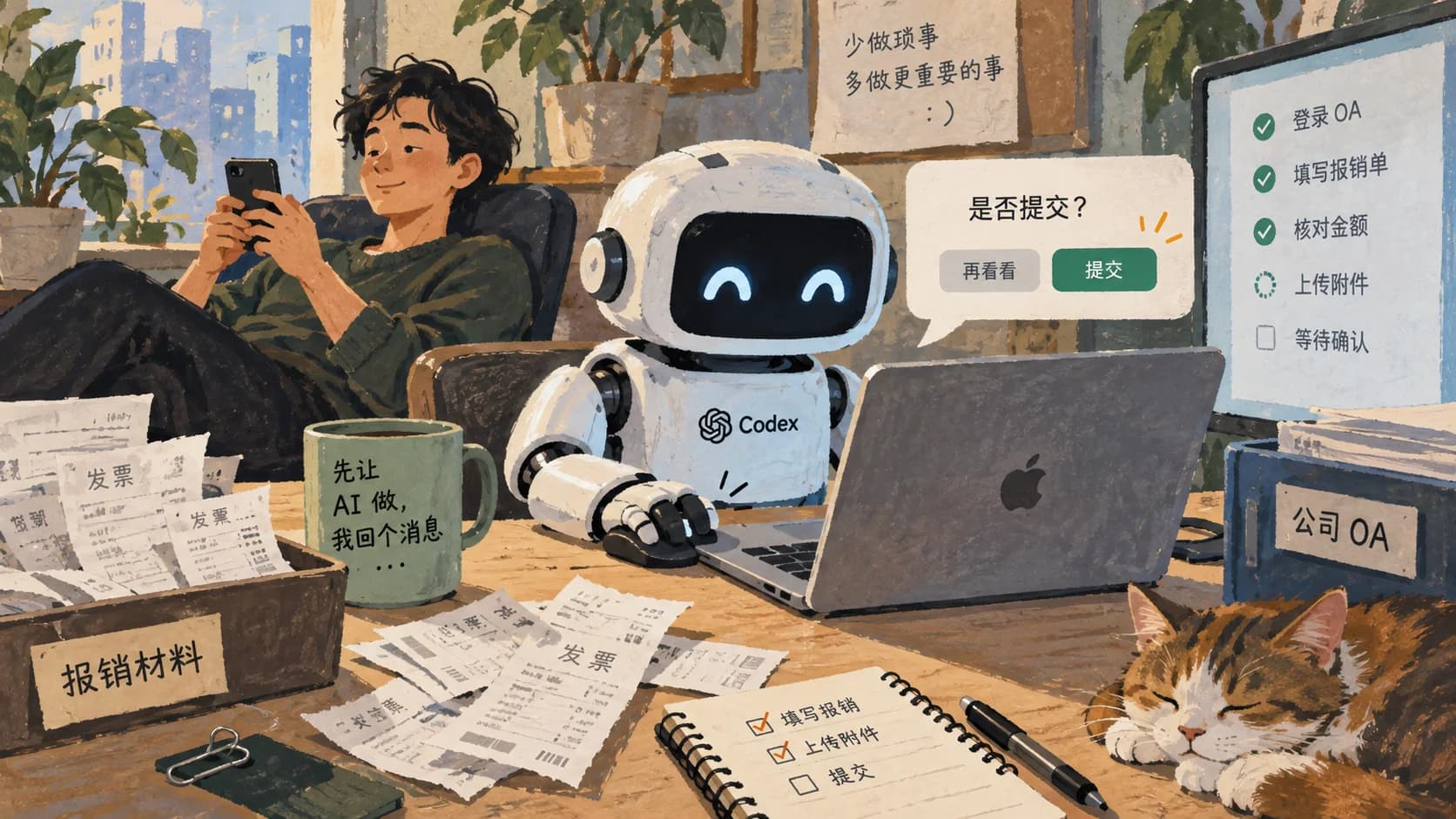 让 Codex 替我报销，点对了，比我慢一倍 封面图