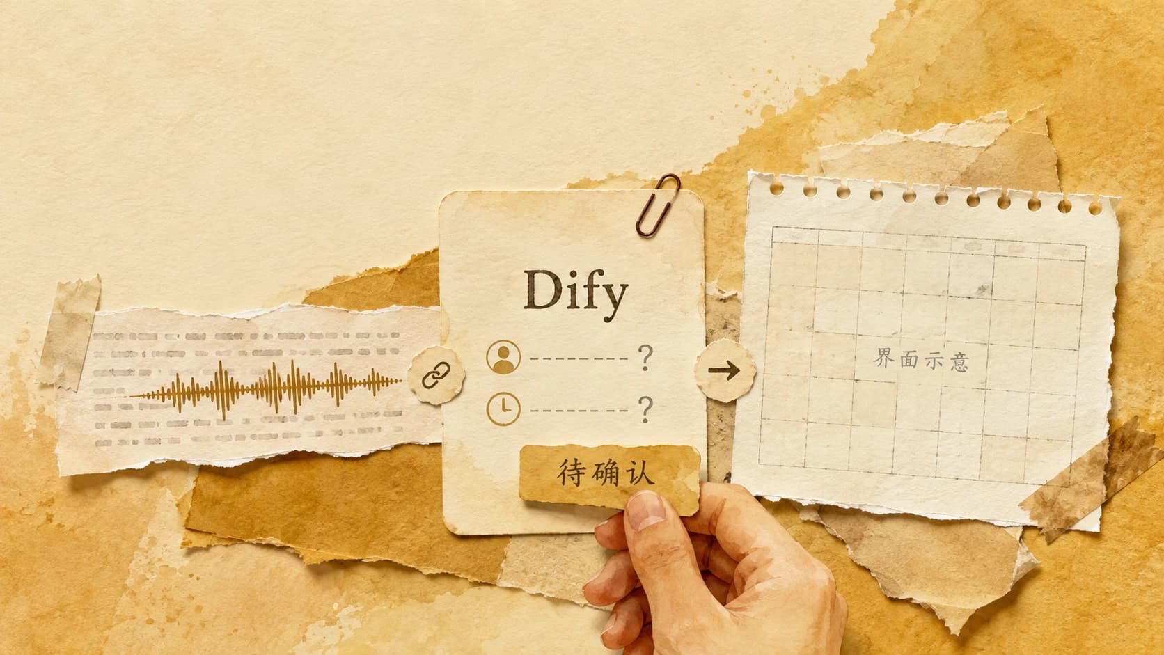 Dify 纪要助手接上飞书日历以后，我先停了一步 封面图