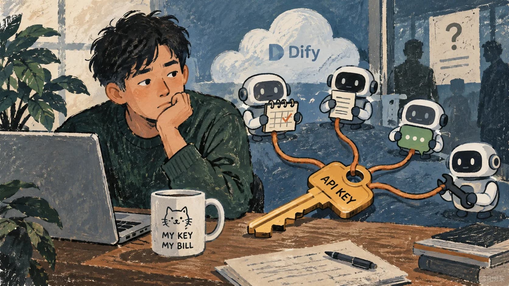 给 Agent 共享凭证这件事，我的几个工具用的是同一把钥匙 封面图