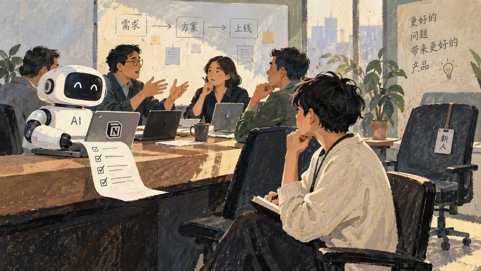 入门级的活被接走以后，新人产品经理少了一个听的位置 封面图