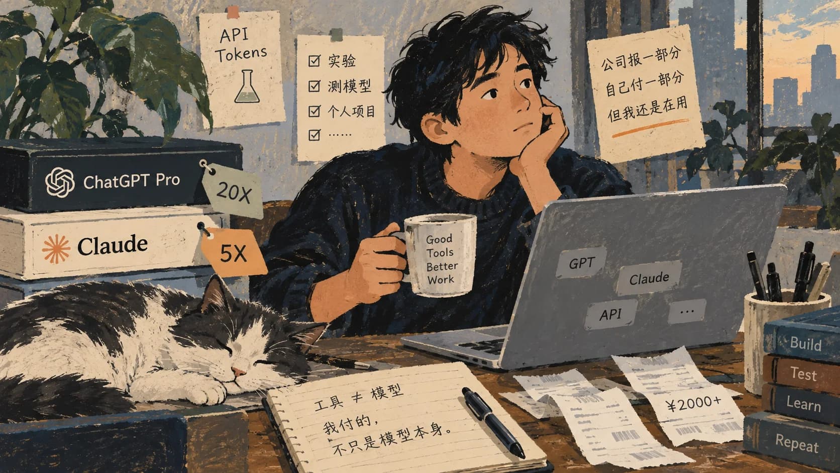降价不再是新闻以后,我每个月还在 AI 上花两千多 封面图